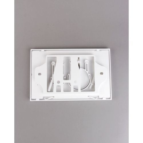 Кнопка механическая двойная D&K Venice DB1029016 белый