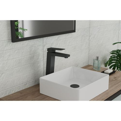 Смеситель для раковины RUSH Thira TR3635-13Black высокий черный