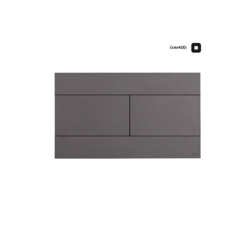 Кнопка механическая двойная SLIM, пластик, серый Matte OLI 659058/886947 (120/120PLUS/74/80/EXPERT/QUADRO)