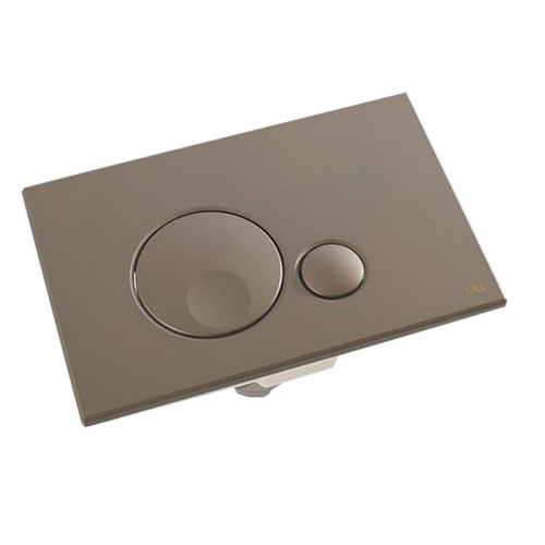 Кнопка механическая двойная Globe пластик, серый, soft-touch OLI 152953 (120PLUS/74/EXPERT/QUADRO)