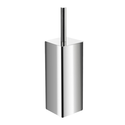 Ёрш для унитаза Санакс 1037 напольный с изогнутым основанием из нержавеющей стали