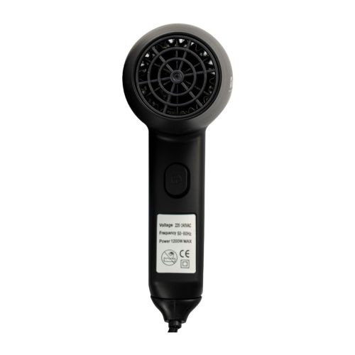 Фен для волос GFmark 6813 в ванную комнату 1200W с розеткой черный