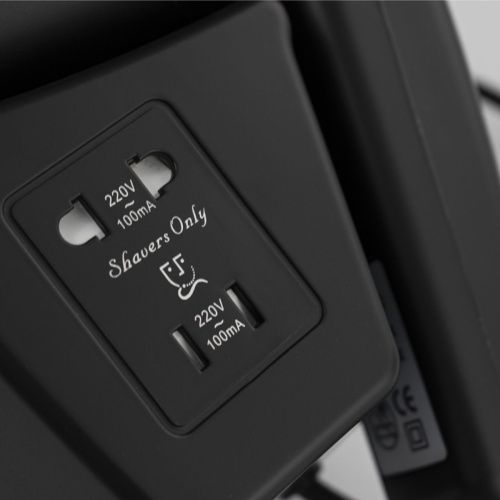 Фен для волос GFmark 6813 в ванную комнату 1200W с розеткой черный