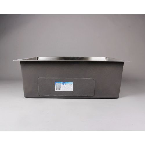 Мойка для кухни врезная DEEP LAKE DL-36050 хром из нержавеющей стали с PVD покрытием, 60*50 см с сифоном