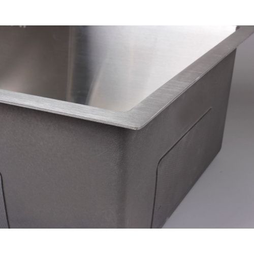 Мойка для кухни врезная DEEP LAKE DL-36050 хром из нержавеющей стали с PVD покрытием, 60*50 см с сифоном