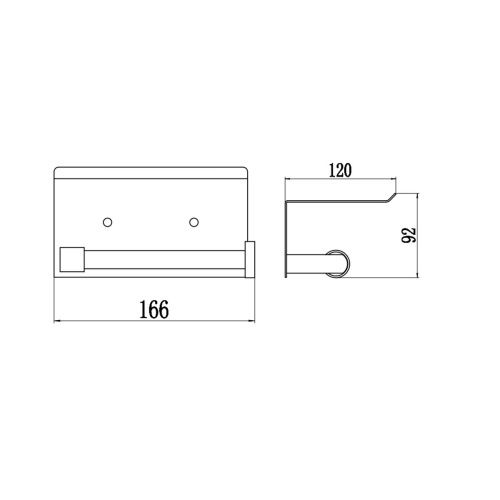 Держатель Savol для туалетной бумаги S-00AK56H