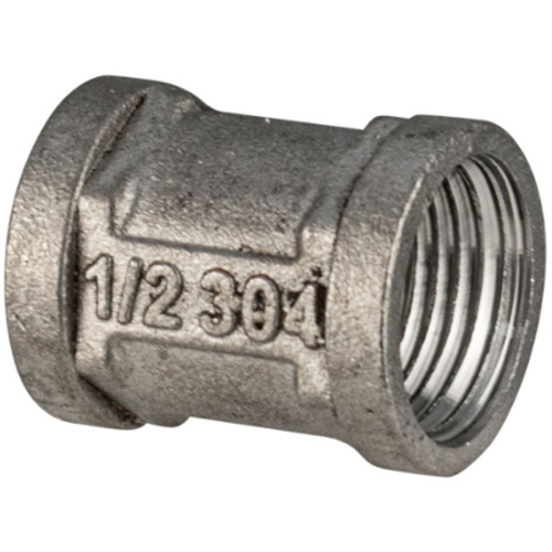 Муфта МАК 371 1/2, м/м, из нержавеющей стали (40/320)