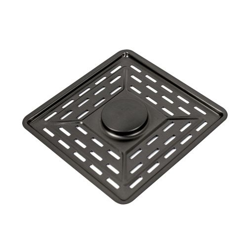 Мойка для кухни врезная FABIA PROFI 65503G(B) графит из нержавеющей стали, 65*50 см с сифоном, коландером