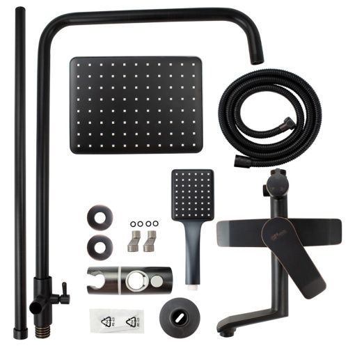 Душевая стойка со смесителем GFmark 5775 под состаренную медь