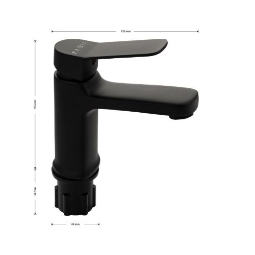 Смеситель для раковины Fabia 9731 Черный