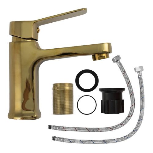 Смеситель для раковины Fabia 9830 Золото