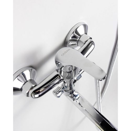 Смеситель для ванны OLIVE'S Olisan PF15102 PROFI с длинным изливом 350 мм