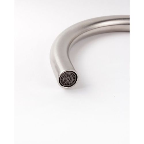 Смеситель для кухни OLIVE'S Olisan ST1007 STEEL из нержавеющей стали