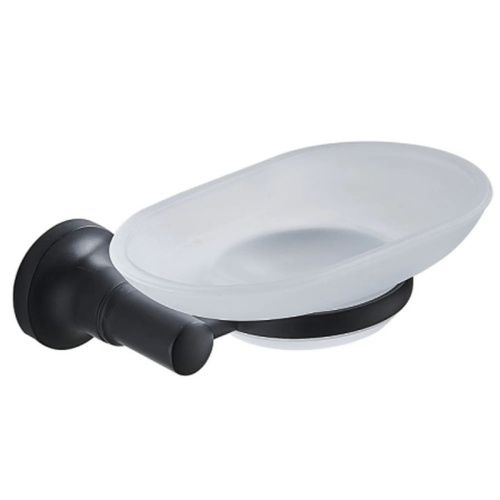 Мыльница настенная Potato P1802BL черный