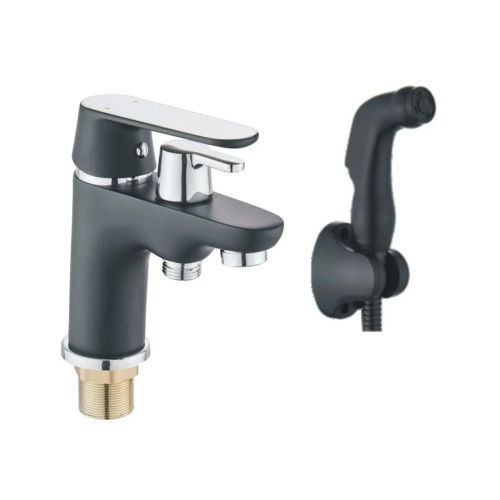 Смеситель для раковины Potato P14118-6 с гигиенической лейкой