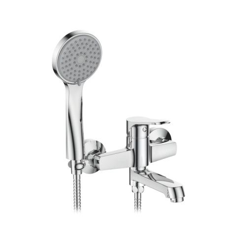 Смеситель для ванны LEDEME L3161 с коротким изливом
