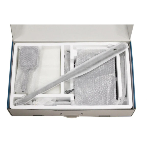 Душевая система Dikalan AL9076-G верхний душ, 4 функции, серый матовый