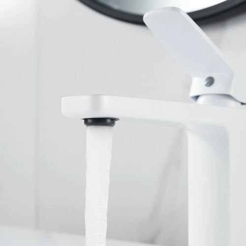 Смеситель для раковины Shevanik S9901C белый