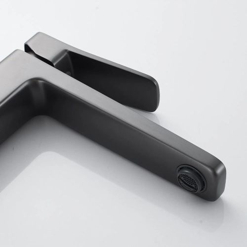 Смеситель для раковины Shevanik S9911T оружейная сталь