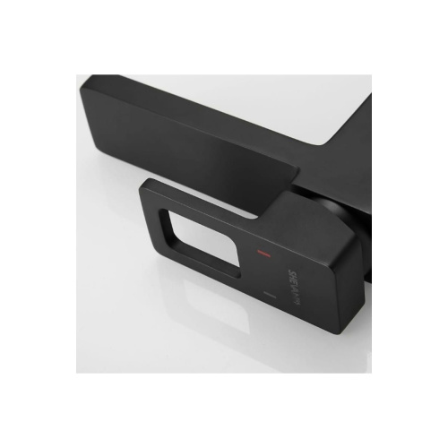 Смеситель для раковины Shevanik S8271H с гигиеническим душем, черный