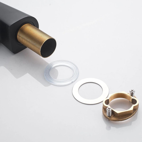 Смеситель для кухни Shevanik S543H-3 гибкий излив, черный