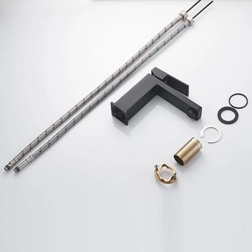 Смеситель для раковины Shevanik S9601H черный