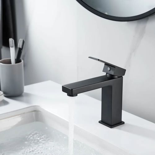 Смеситель для раковины Shevanik S9601H черный