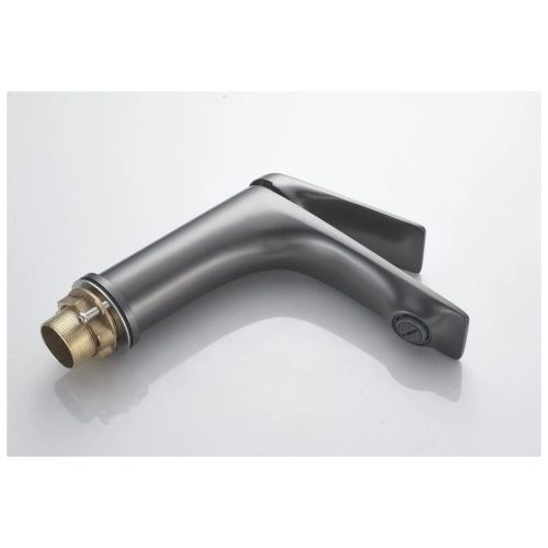 Смеситель для раковины Shevanik S9101T оружейная сталь