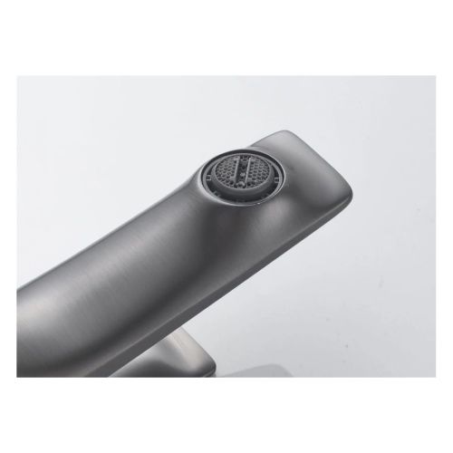 Смеситель для раковины Shevanik S9101T оружейная сталь