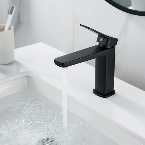 Смеситель для раковины Shevanik S9901H черный