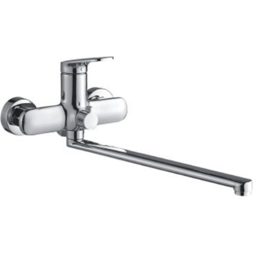 Смеситель для ванны Shevanik S8522 с изливом 35 см, хром