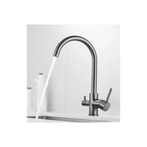 Смеситель для кухни Shevanik S128T с подключением фильтра питьевой воды