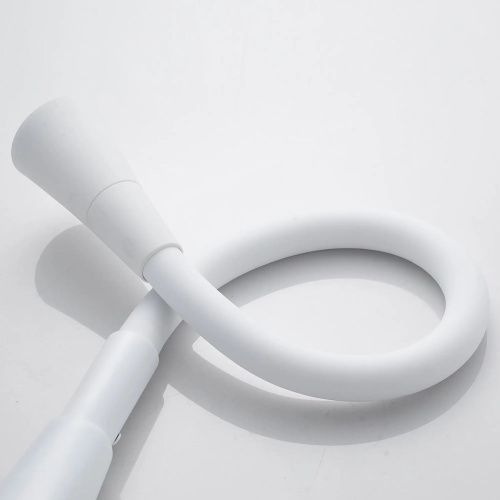 Смеситель для кухни Shevanik S543C-1 гибкий излив, белый