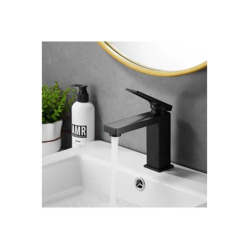 Смеситель для раковины Shevanik S6801H черный