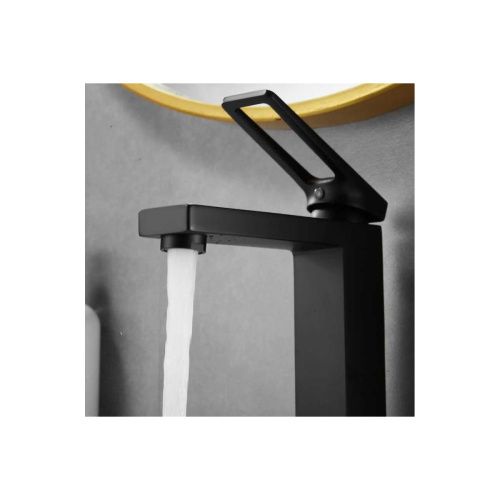 Смеситель для раковины Shevanik S6801H черный