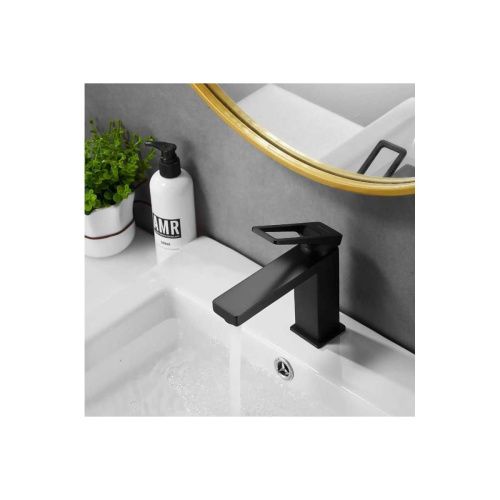 Смеситель для раковины Shevanik S6801H черный