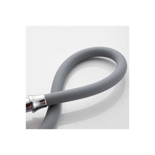 Смеситель для кухни Shevanik S743-9 гибкий излив, серый