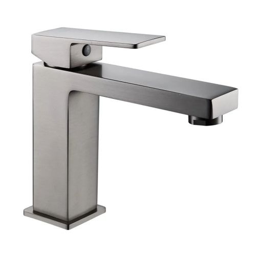 Смеситель для раковины Shevanik S9601T оружейная сталь