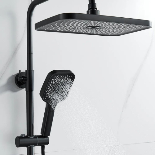 Душевая система Shevanik S9936H черная