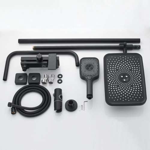 Душевая система Shevanik S9936H черная