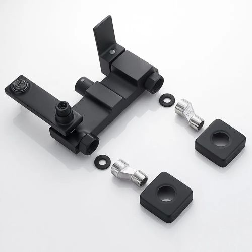 Душевая система Shevanik S9636H черный/хром