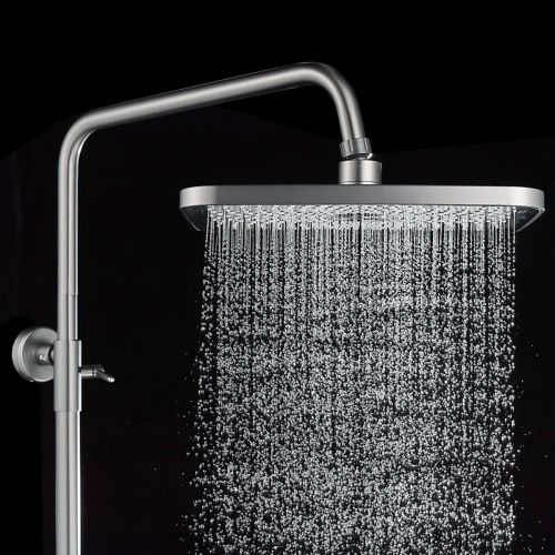 Душевая система Shevanik S9636T оружейная сталь