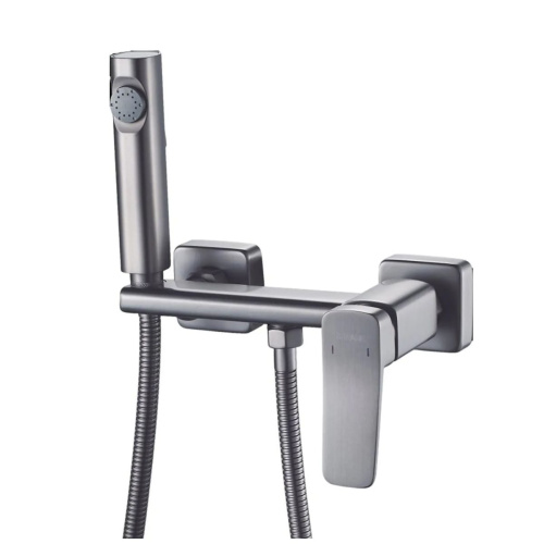 Гигиенический душ Shevanik S9905T-1 оружейная сталь