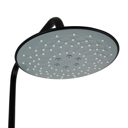 Душевая стойка со смесителем BRIMIX 87715 с изливом, алюминий