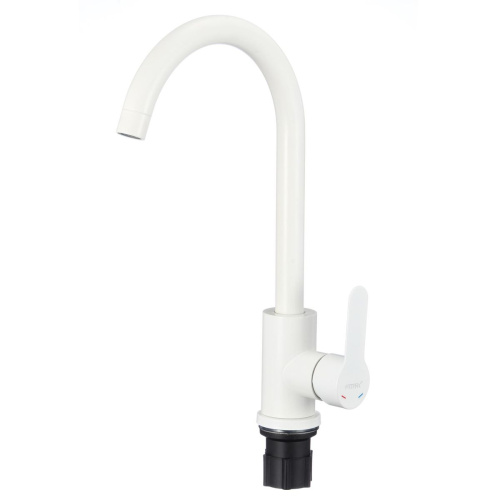 Смеситель для мойки Fmark FS8232W белый