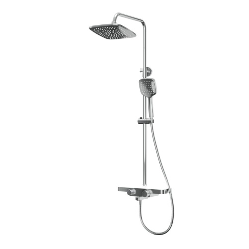 Душевая система cо смесителем RUSH Socotra ST4235-50 с тропическим душем хром