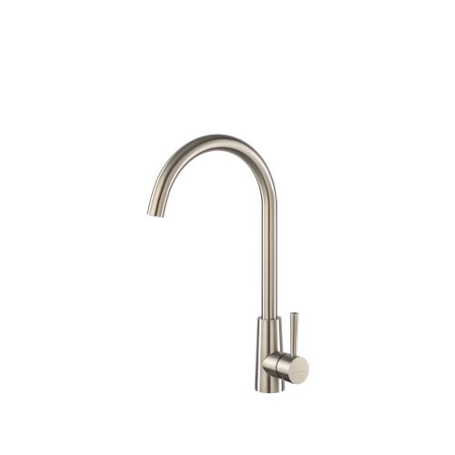 Смеситель для кухни GROSS AQUA 3211611SS Neosteel высокий излив