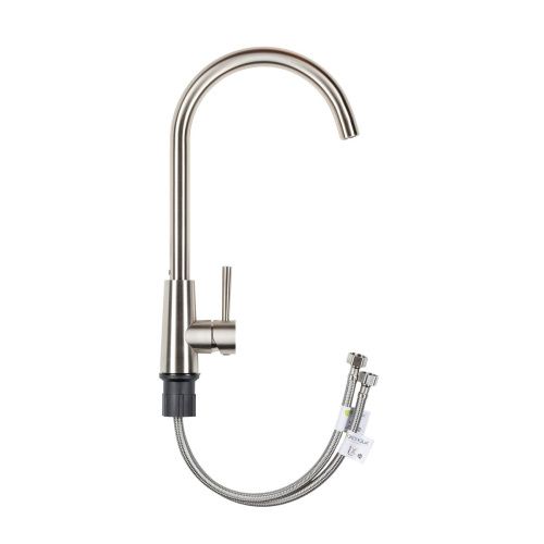 Смеситель для кухни GROSS AQUA 3211611SS Neosteel высокий излив