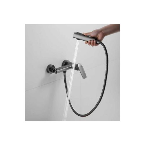 Гигиенический душ Shevanik S8505T-1 оружейная сталь