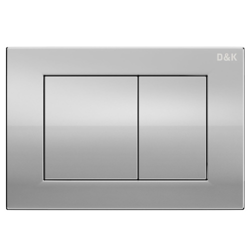 Инсталляция D&K DI8140116 с клавишей хром, 400*165*1160мм
